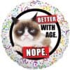 18&Quot; Rnd Grumpy Cat Better W/Age Foil