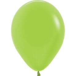 11" NEON Green Latex Balloons 100CT