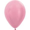 11" Pearl Pink Latex Balloons 100CT