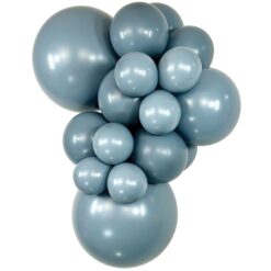 11" Pastel Dusk Blue Latex Balloons 100CT