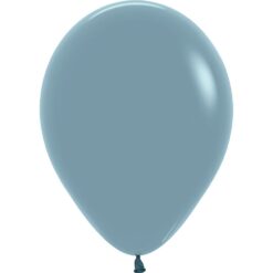 11" Pastel Dusk Blue Latex Balloons 100CT