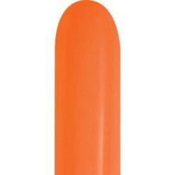 260S Fashion Orange Latex Twisting Balloons 50CT