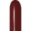 260S Deluxe Merlot Latex Twisting Balloons 50CT