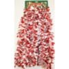 Red & White Boa Tinsel Garland 10ft 2 Red &Amp; White Boa Tinsel Garland 10Ft