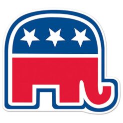 Republican Cutout 10 1/2"