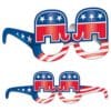 Republican Eyeglasses 4Pr