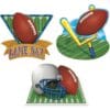Game Day Football Cutouts 15"-18"