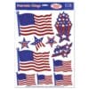 Patriotic Clings 12" x 17"