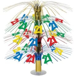 21 Cascade Centerpiece Multicolor