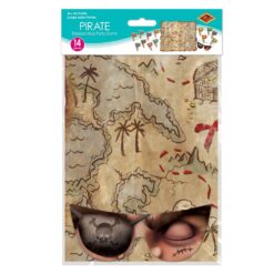 Pirate Treasure Map Party Game