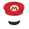 Mario Hat & Mustache Adult