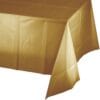 G Gold Tablecover 54X108 Plastic 2 G Gold Tablecover 54X108 Plastic