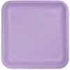 Lavender Plate Paper SQR 7" 18CT 1 Lavender Plate Paper Sqr 7&Quot; 18Ct