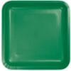 E Green Plate Paper Sqr 7&Quot;