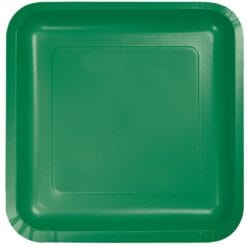 E Green Plate Paper SQR 7"