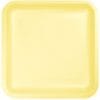 Mimosa Plate Paper SQR 9" 18CT 1 Mimosa Plate Paper Sqr 9&Quot; 18Ct