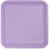 Lavender Plate Paper Sqr 9&Quot; 18Ct