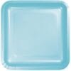 Pastel Blue Plate Paper SQR 9" 18CT
