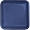 Navy Plate Paper SQR 9" 8CT 2 Navy Plate Paper Sqr 9&Quot; 8Ct