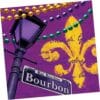 Rue Bourbon Napkins Lunch 2P 18CT 2 Rue Bourbon Napkins Lunch 2P 18Ct