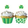 Shamrock Cupcake Wrappers 12Ct