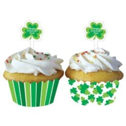 Shamrock Cupcake Wrappers 12CT