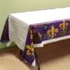 Rue Bourbon Tablecover Plastic 54"X108" 1 Rue Bourbon Tablecover Plastic 54&Quot;X108&Quot;