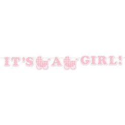 It's A Girl Ribbon Banner