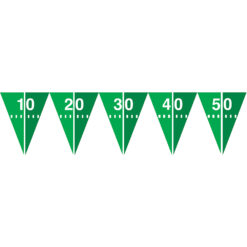 Football Field Pennant Banner 8.83ft