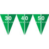 Football Field Pennant Banner 8.83ft 1 Football Field Pennant Banner 8.83Ft