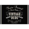 Vintage Dude Invitations 8Ct