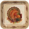 Traditional Feast Plates 7&Quot; Sqr 8Ct