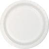 White Plate Paper Rnd 10&Quot; 24Ct