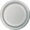 S Silver Plate Paper RND 10" 24CT
