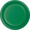E Green Plate Paper Rnd 10&Quot; 24Ct