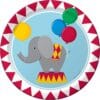 Circus Time Plates 9" 8CT