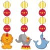 Circus Time Hanging Cutouts 3CT