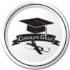White Grad Plates 7&Quot; 18Ct