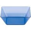 Translucent Blue Bowl Pl Sqr 5&Quot; 4Ct