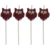 Owl Candle Picks 4CT