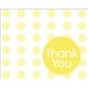 Mimosa w/Dots Thank You Notes 8CT 2 Mimosa W/Dots Thank You Notes 8Ct