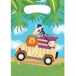 Safari Adventure Loot Bags 8CT