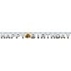 Construction Zone Large Birthday Banner