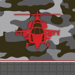 Operation Camo Napkins Lunch 18CT