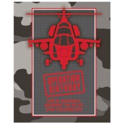 Operation Camo Invitations 8CT