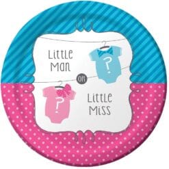 Bow or Bow tie? Plates 7" 8CT