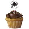 Spider Cup Cake Picks 12Ct