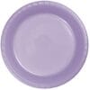 Lavender Plate Plastic 7&Quot; 20Ct