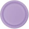 Lavender Plate Paper 7" 24CT 1 Lavender Plate Paper 7&Quot; 24Ct