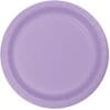 Lavender Plate Paper 9&Quot; 24Ct